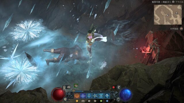 《暗黑破壞神４》遊戲內莉莉絲祭壇雕像。圖／玩家提供